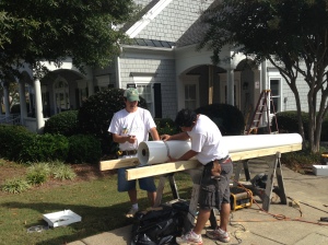 Workers Porch East Cobb Roswell Atlanta Curb Appeal 