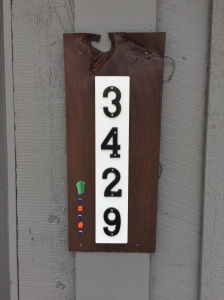 Artistic Door Numbers